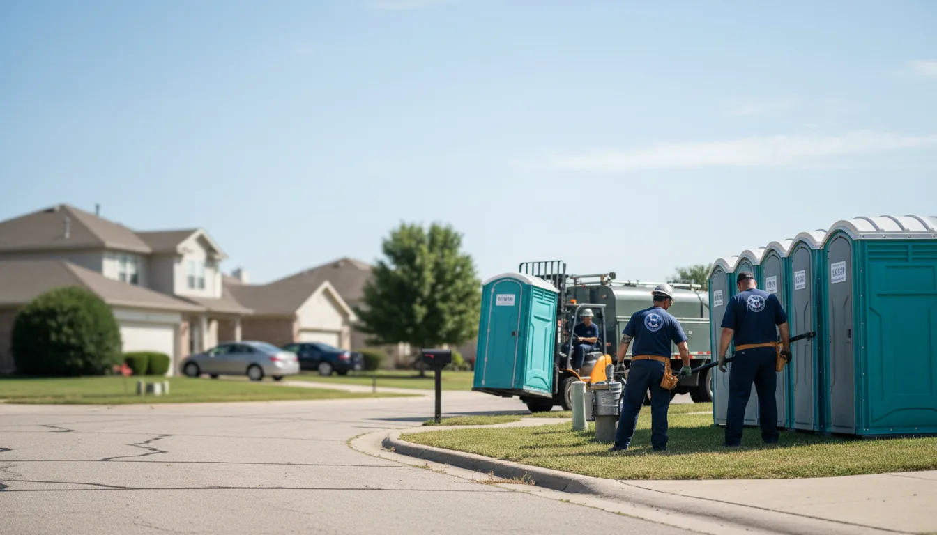 Porta Potty Rental in Norman, AR near me